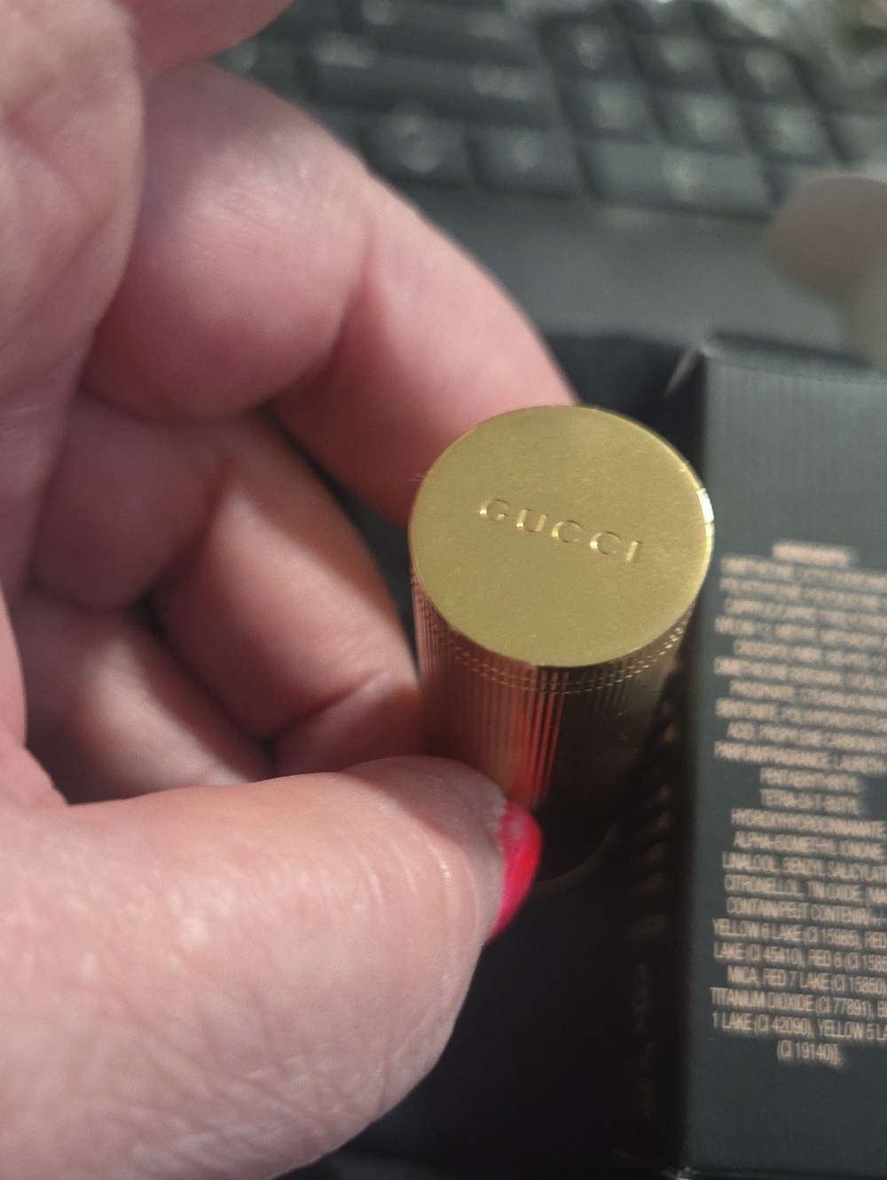 Gucci Goldie Red Matte Lipstick Nib retail $47 - Picture 9 of 9